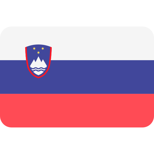 eslovênia Flags Rounded rectangle Ícone