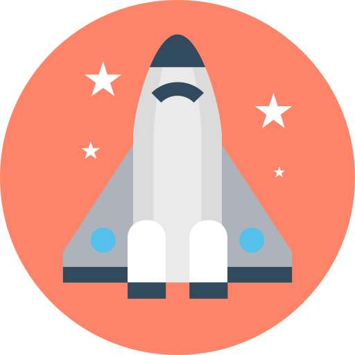 Startup Flat Color Circular icon