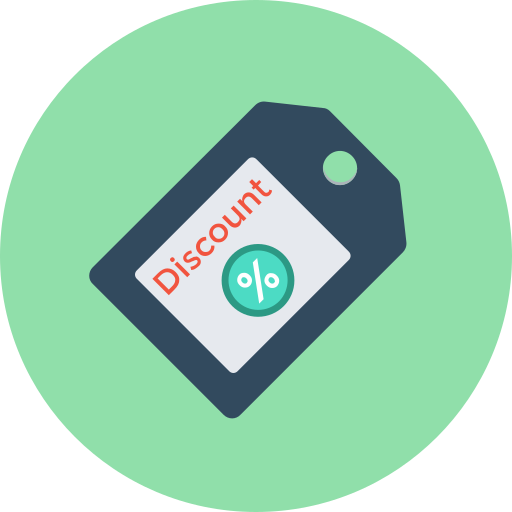 Tag Flat Color Circular icon