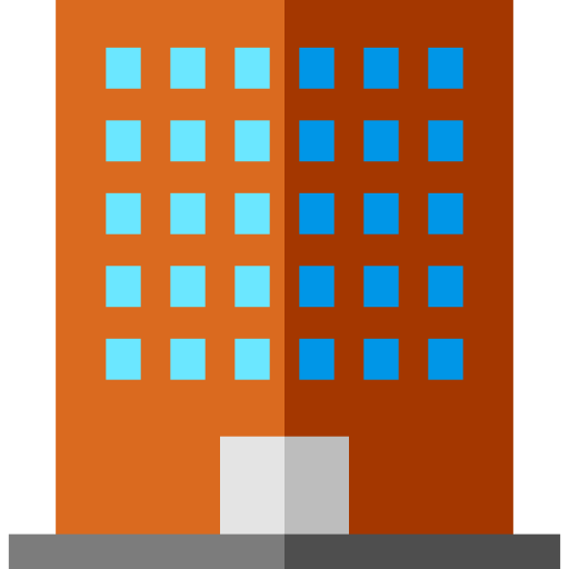 건물 Basic Straight Flat icon