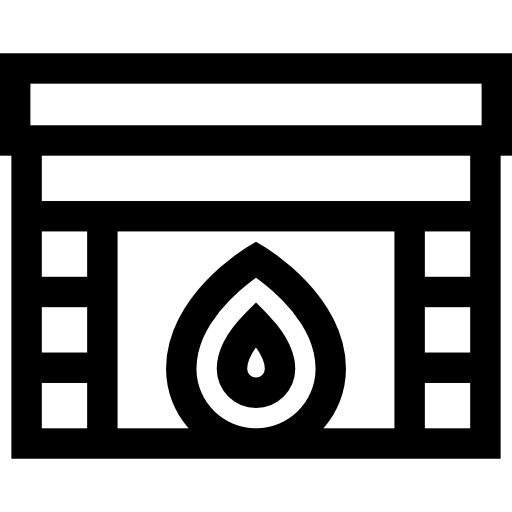 暖炉 Basic Straight Lineal icon
