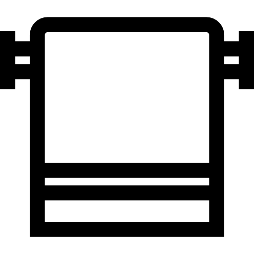 ręcznik Basic Straight Lineal ikona