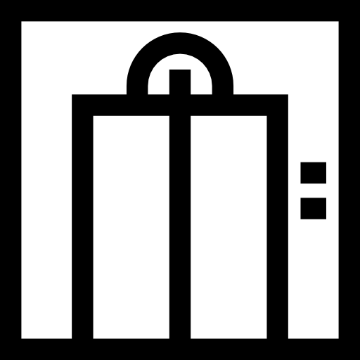 ascensor Basic Straight Lineal icono