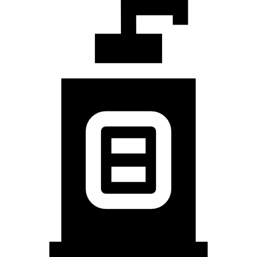 zeep Basic Straight Filled icoon