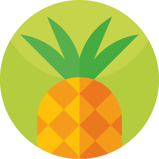 ananas Geometric Flat Circular Flat icon