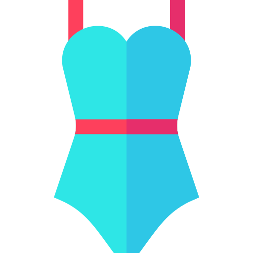 Swimsuit Basic Straight Flat icon