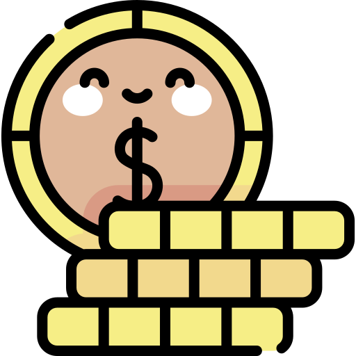 Money Kawaii Lineal color icon