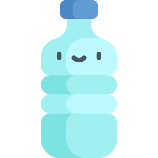 plastikflasche Kawaii Flat icon