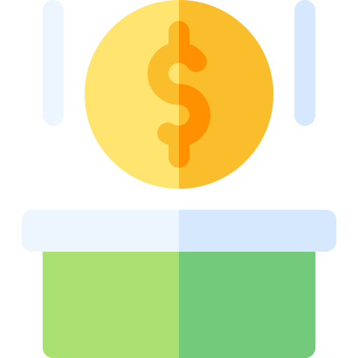 Donation Basic Rounded Flat icon