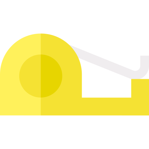 Tape Basic Straight Flat icon