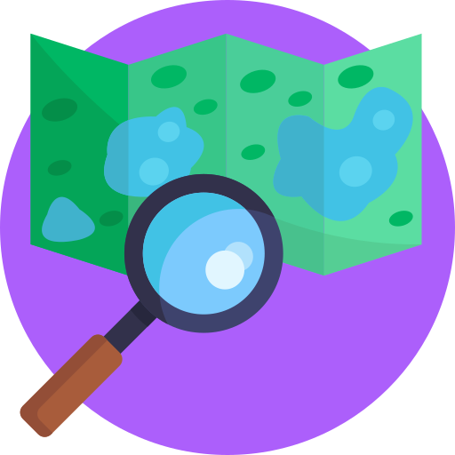 kaart Generic Circular icoon