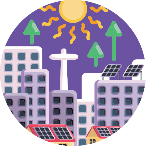 Smart city Generic Circular icon
