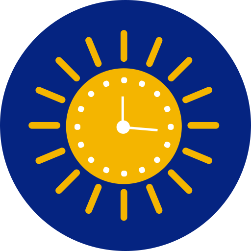 태양 시계 Generic Circular icon