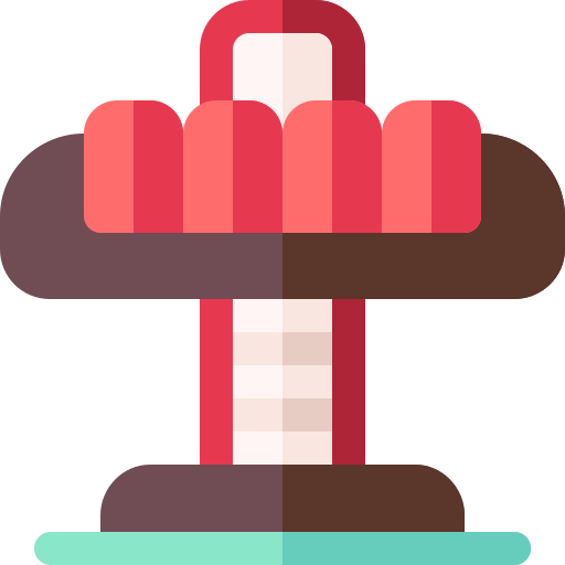 Drop tower Basic Rounded Flat icon
