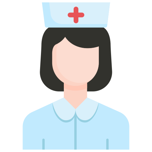 krankenschwester Kosonicon Flat icon