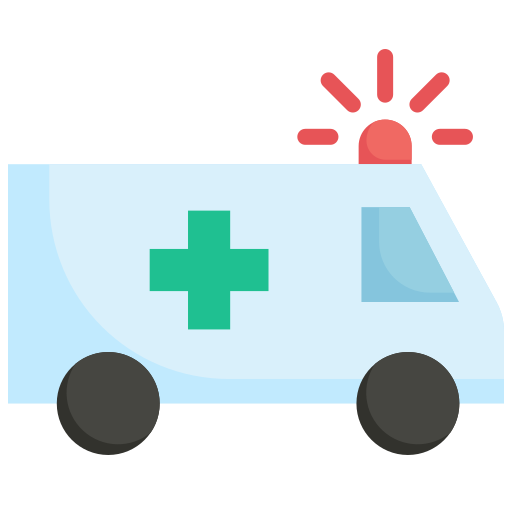 ambulancia Kosonicon Flat icono