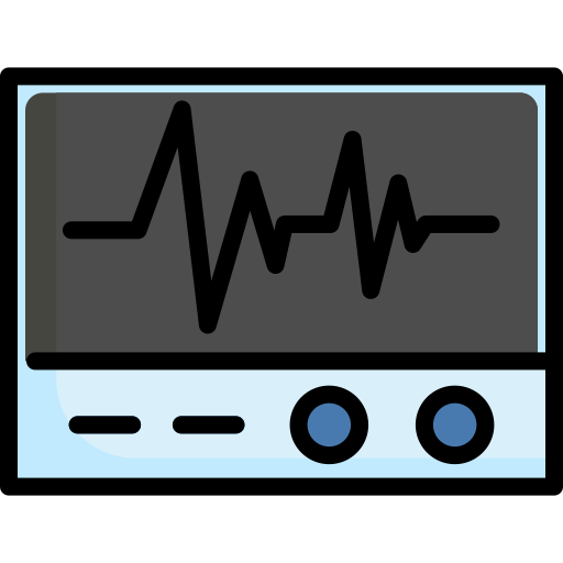elektrokardiogramm Kosonicon Lineal color icon