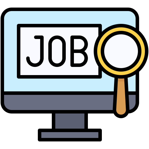Job hunting Generic Outline Color icon