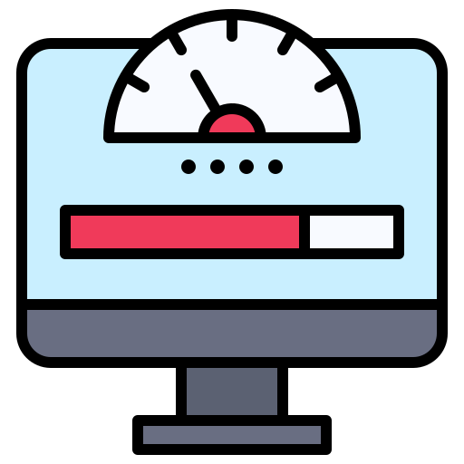 Bandwidth Generic Outline Color icon
