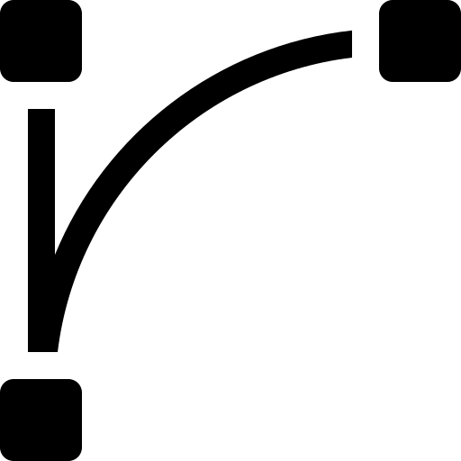 Łuk Basic Rounded Filled ikona