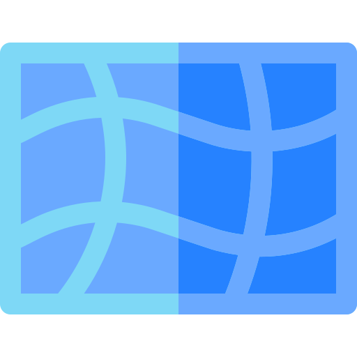 siatka Basic Rounded Flat ikona