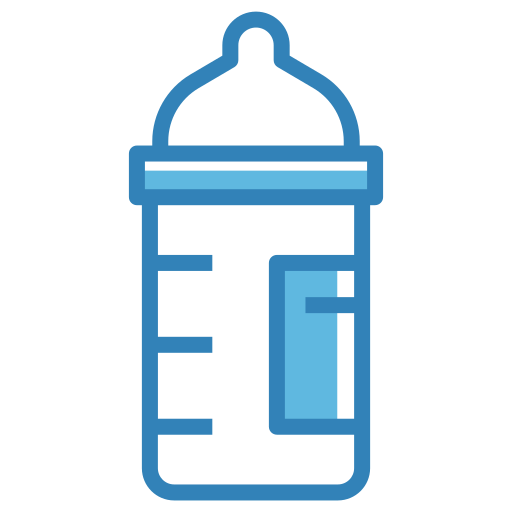 Baby bottle Generic Blue icon