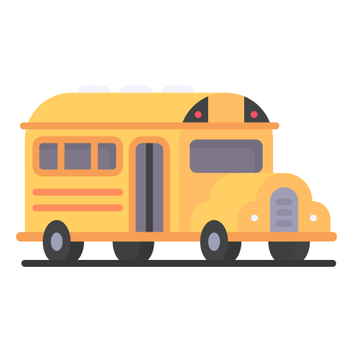 Ônibus escolar Generic Flat Ícone