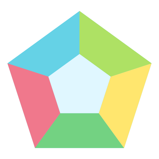 五角形 Generic Flat icon