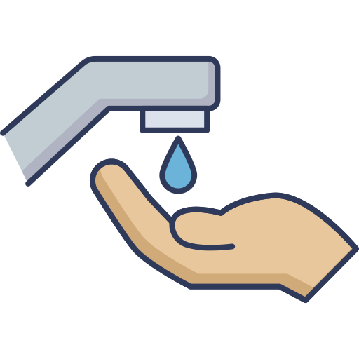 lavaggio delle mani Dinosoft Lineal Color icona