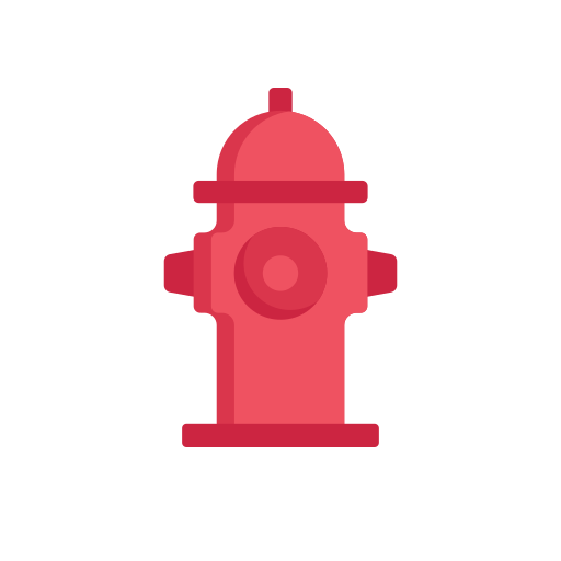 Fire hydrant Dinosoft Flat icon