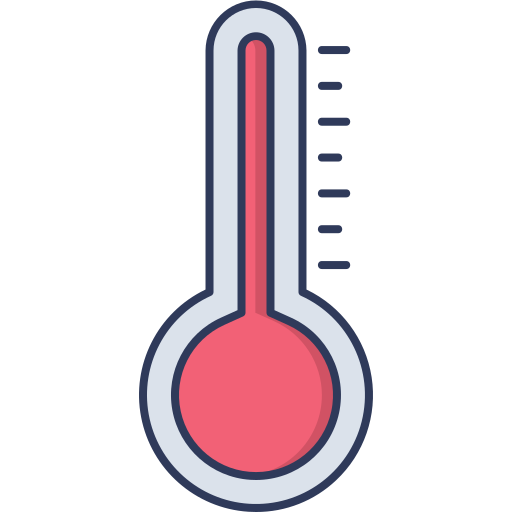temperatura Dinosoft Lineal Color icona