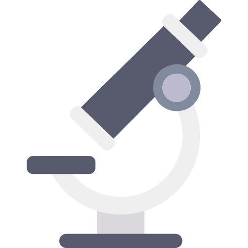 Microscope Dinosoft Flat icon