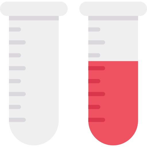 Test tube Dinosoft Flat icon