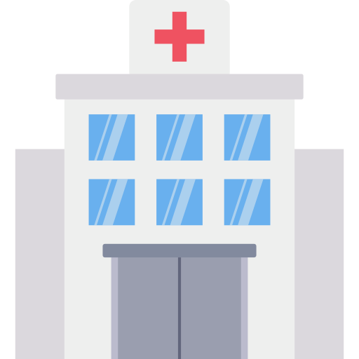 Hospital Dinosoft Flat icon