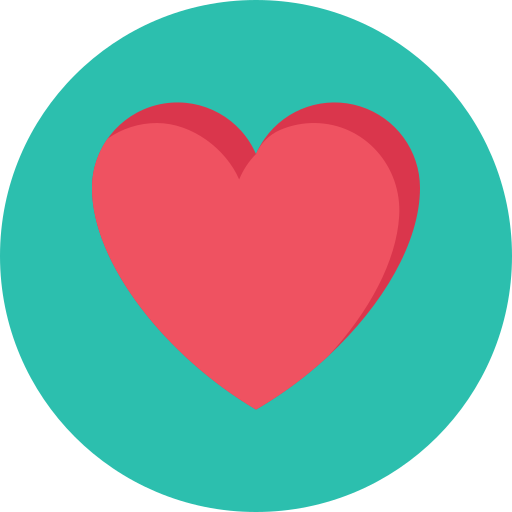 心臓 Dinosoft Circular icon