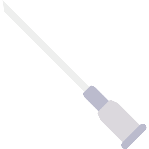 Syringe needle Dinosoft Flat icon