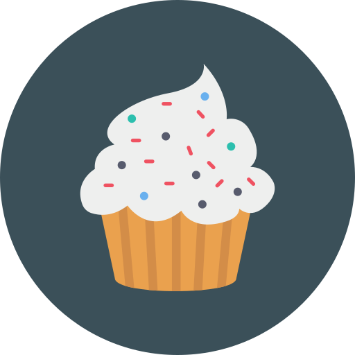 cupcake Dinosoft Circular icon