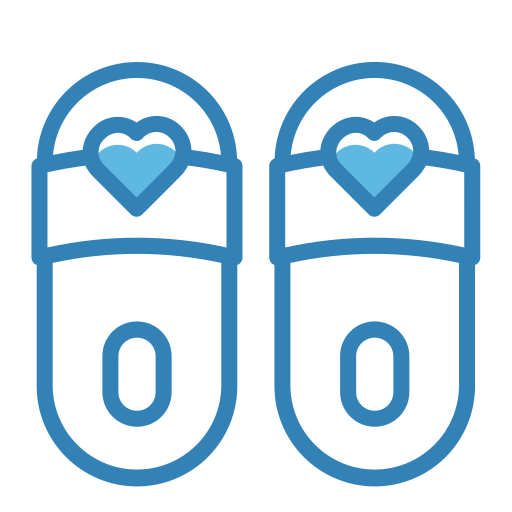 Slipper Generic Blue icon