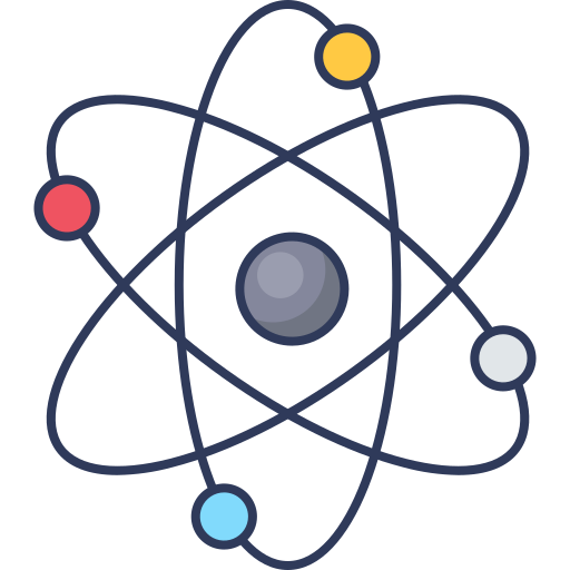 Атомный Dinosoft Lineal Color иконка