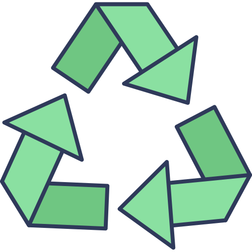 リサイクル Dinosoft Lineal Color icon