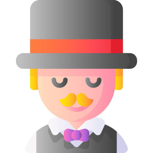 Magician 3D Basic Gradient icon