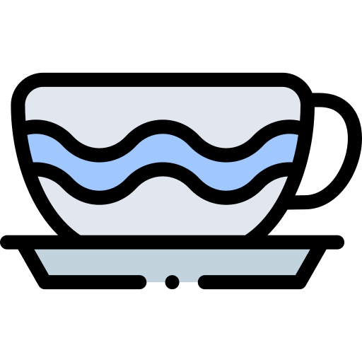 Cup Detailed Rounded Lineal color icon