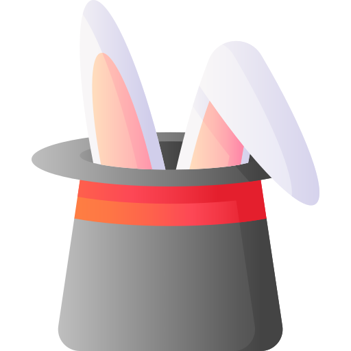 zaubertrick 3D Basic Gradient icon