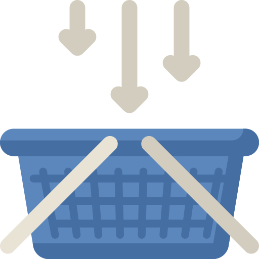 Shopping basket Special Flat icon