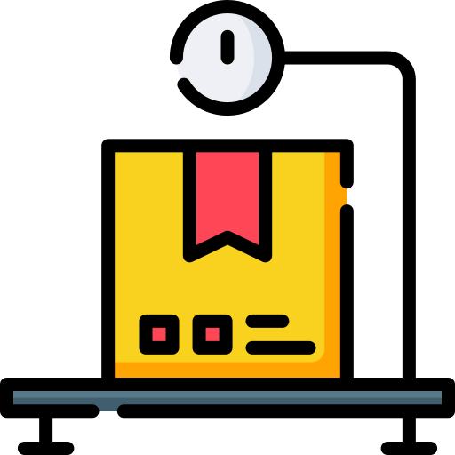 Parcel weight Special Lineal color icon