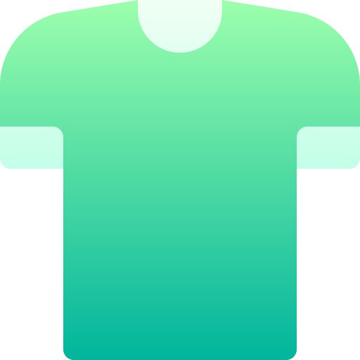 T shirt Basic Gradient Gradient icon