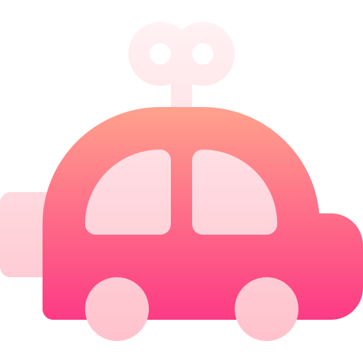 coche de juguete Basic Gradient Gradient icono
