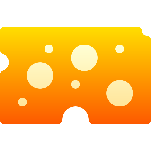 치즈 Basic Gradient Gradient icon