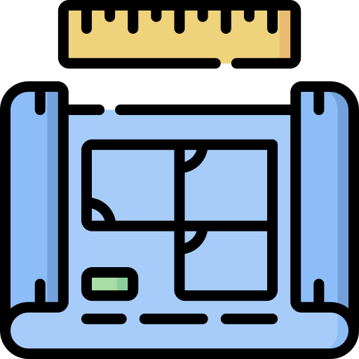 Blueprint Special Lineal color icon
