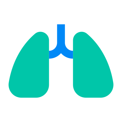 Respiratory system Chanut is Industries Flat icon